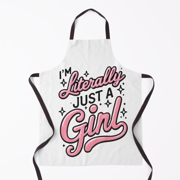 Item preview, Literally Just A Girl designed and sold by TEEVO Pop Art .