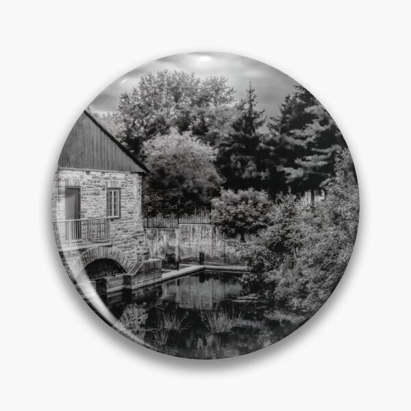 Item preview, Old Stone Mill, Delta, Leeds County, Ontario BW designed and sold by jrtwynam.