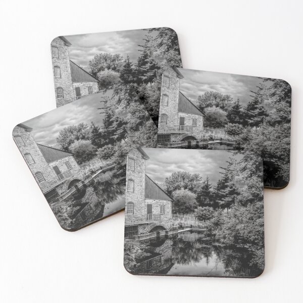 Item preview, Old Stone Mill, Delta, Leeds County, Ontario BW designed and sold by jrtwynam.