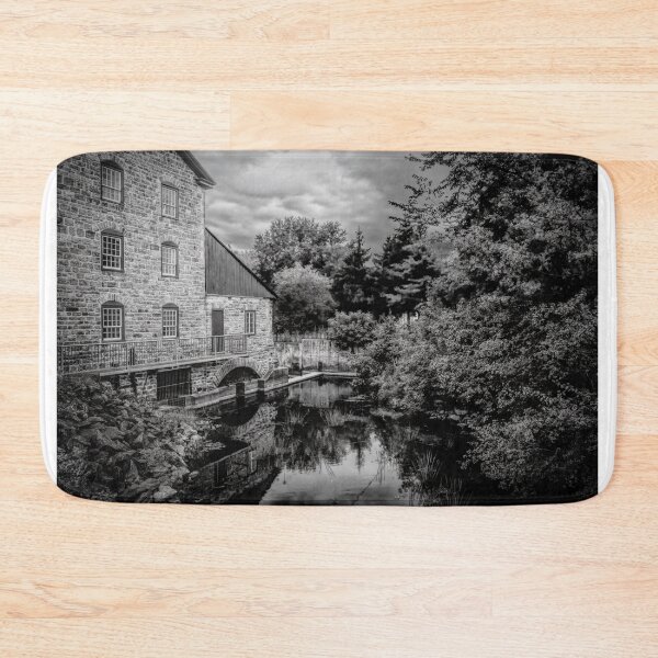 Item preview, Old Stone Mill, Delta, Leeds County, Ontario BW designed and sold by jrtwynam.