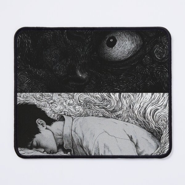 Item preview, The Weight of Night - black and white horror manga anime designed and sold by ForsakenFrames.