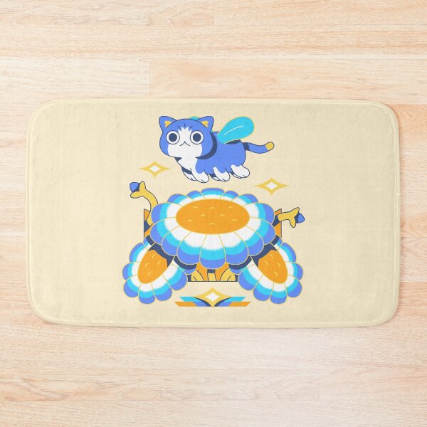 Item preview, Copia de Flower kitten (blue and pink) designed and sold by YoshioRomero.