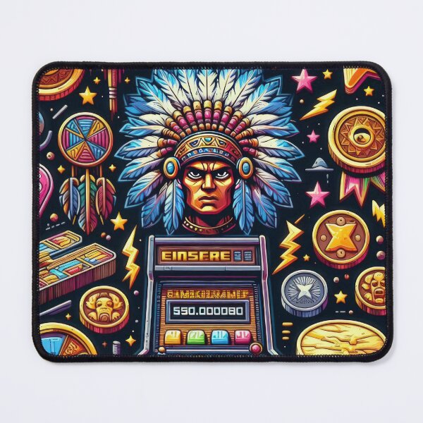 Item preview, Retro Game Machine pattern 90s arcade,Vintage Posters,vintage 90s designed and sold by Expressions-Sel.