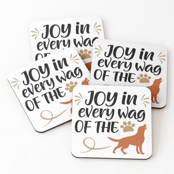 Item preview, Joy in Every Wag of the Tail, Celebrating the Happiness of Dogs designed and sold by yeekazar.