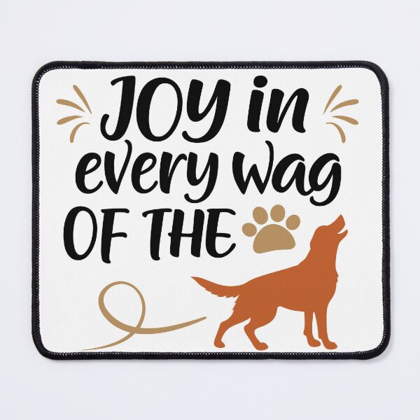 Item preview, Joy in Every Wag of the Tail, Celebrating the Happiness of Dogs designed and sold by yeekazar.