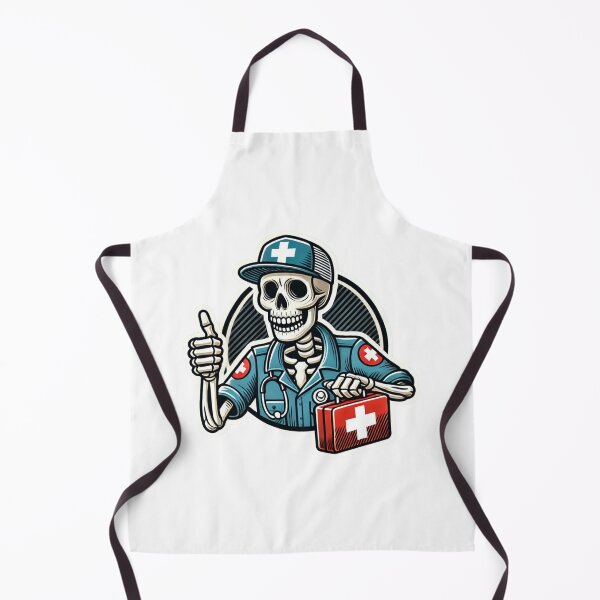Item preview, Cartoon Skeleton Paramedic  designed and sold by BrinaandPops.