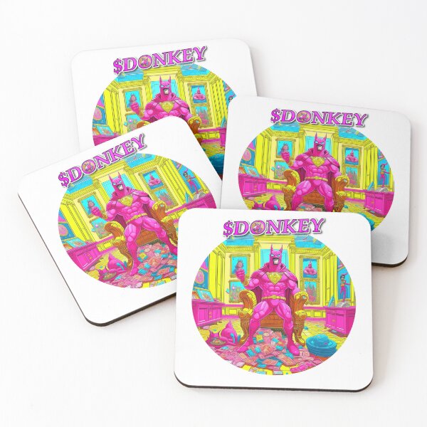 Item preview, PINK DONKEY_D18 designed and sold by DONKYCOIN.