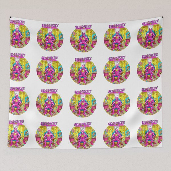Item preview, PINK DONKEY_D19 designed and sold by DONKYCOIN.