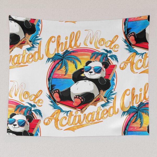 Item preview, Chill Mode Activated Panda designed and sold by UZRWRLD .