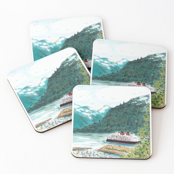 Item preview, Skagway, Alaska Cruise designed and sold by Fun Travel Art.
