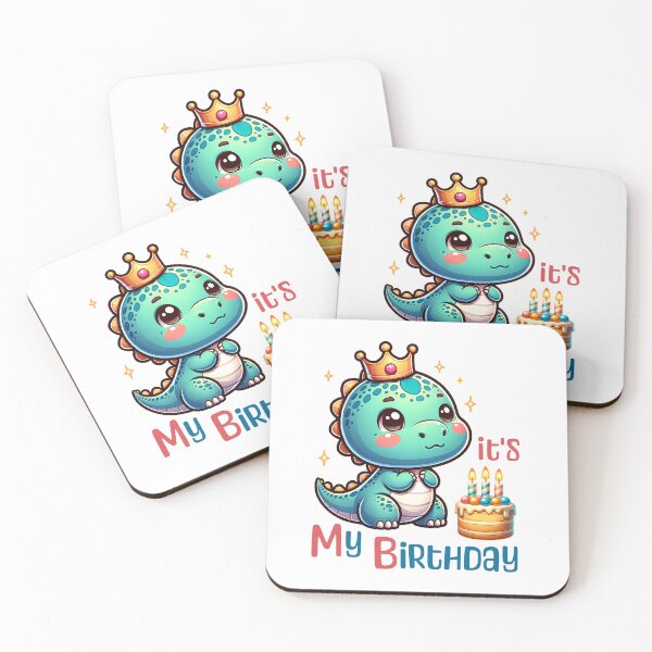 Item preview, Birthday of the little dinosaur. designed and sold by KojourinArt.