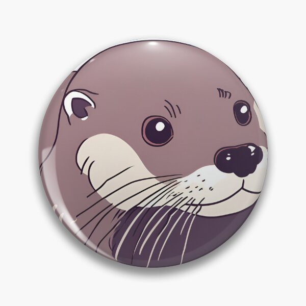 Item preview, Otter drawing designed and sold by Lilou13Magasin.