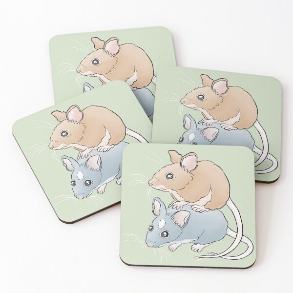 Item preview, Two Mice designed and sold by doodletokki.
