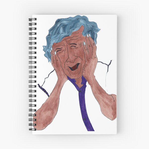 Aperçu de l'œuvre La tête entre les mains créée et vendue par SomeHappyThing.