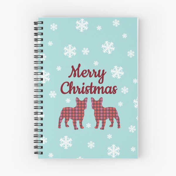 Item preview, Merry Christmas Frenchies designed and sold by Ana Gorozpe.