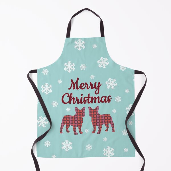 Item preview, Merry Christmas Frenchies designed and sold by Ana Gorozpe.