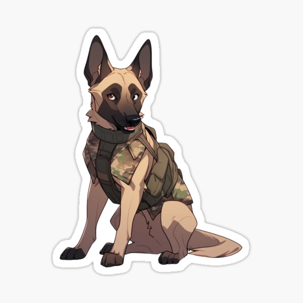 Aperçu de l'œuvre Malinois belge créée et vendue par MendaciousMina.