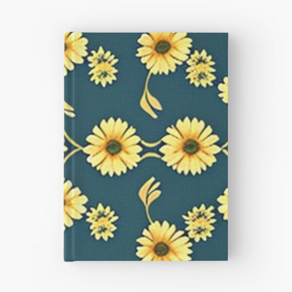 Item preview, Yellow Flowers on a Dark Blue Background. Quiet Joy designed and sold by Art in Bloom.