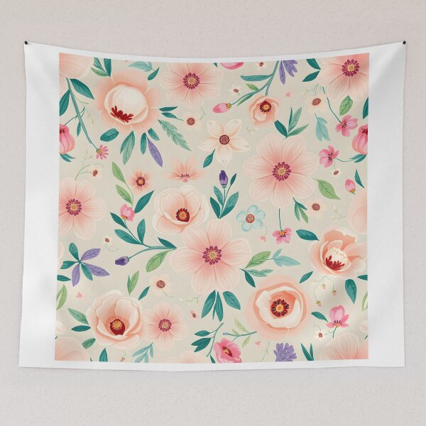 Item preview, Pastel floral designed and sold by ReverieTown.