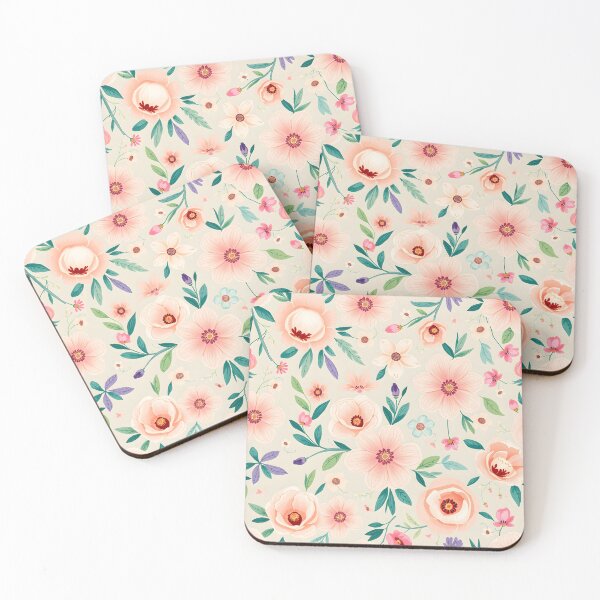 Item preview, Pastel floral designed and sold by ReverieTown.