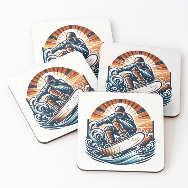 Item preview, surfing wave in ocean enjoying holidays designed and sold by vectorillus.