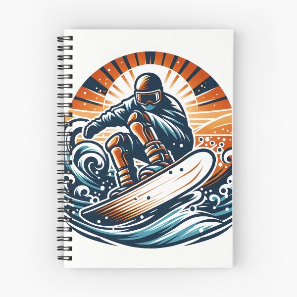 Item preview, surfing wave in ocean enjoying holidays designed and sold by vectorillus.