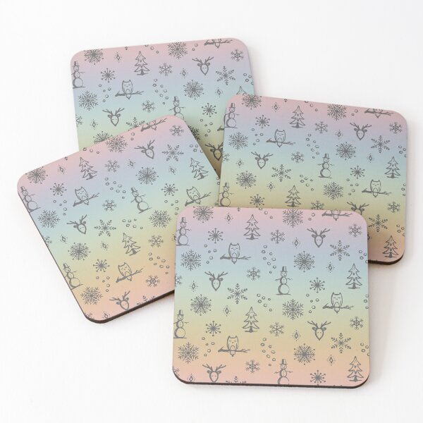 Item preview, Winter Things - Rainbow Sorbet + Slate designed and sold by Irene Estelle.