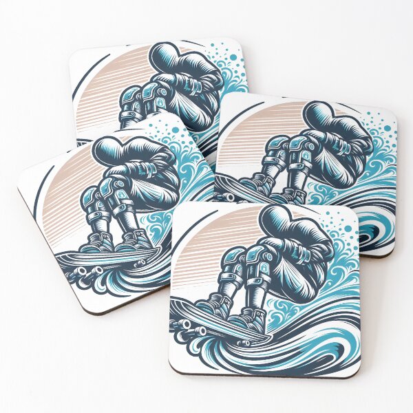 Item preview, surfing wave in ocean enjoying holidays designed and sold by vectorillus.