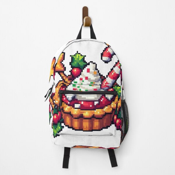 Item preview, Christmas cake, Pixel Art, Snowman, dessert, delicious food, Santa Claus, winter season, home sweet home, foodies, christmas holiday designed and sold by Sugar Wisdom .