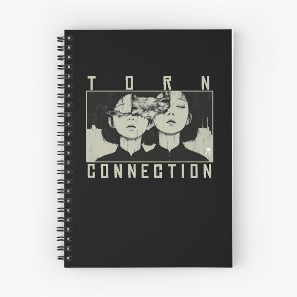 Item preview, Torn connection - black and white horror manga anime girl designed and sold by ForsakenFrames.