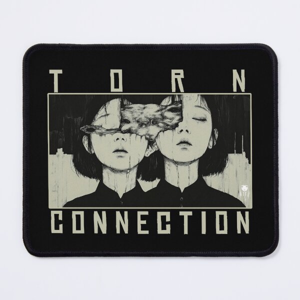 Item preview, Torn connection - black and white horror manga anime girl designed and sold by ForsakenFrames.
