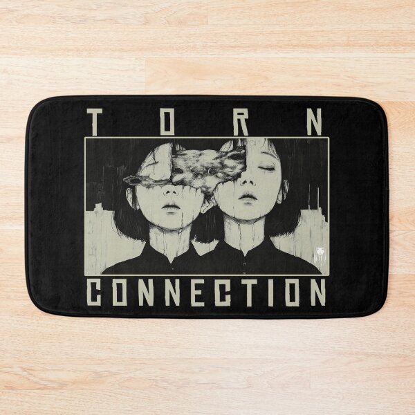 Item preview, Torn connection - black and white horror manga anime girl designed and sold by ForsakenFrames.