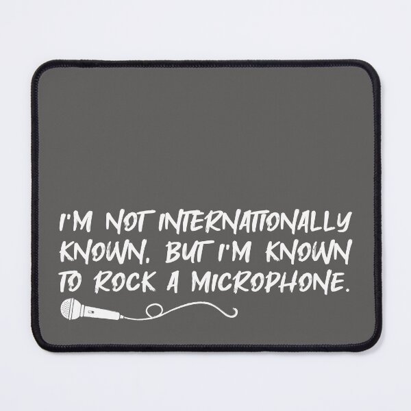 Item preview, Rap Lyrics - I'm not internationally known. designed and sold by mymymagic.