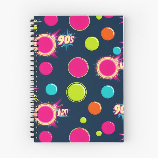 Item preview, neon Retro Colored circles pattern 90s arcade,Vintage Posters,vintage 90s designed and sold by Expressions-Sel.