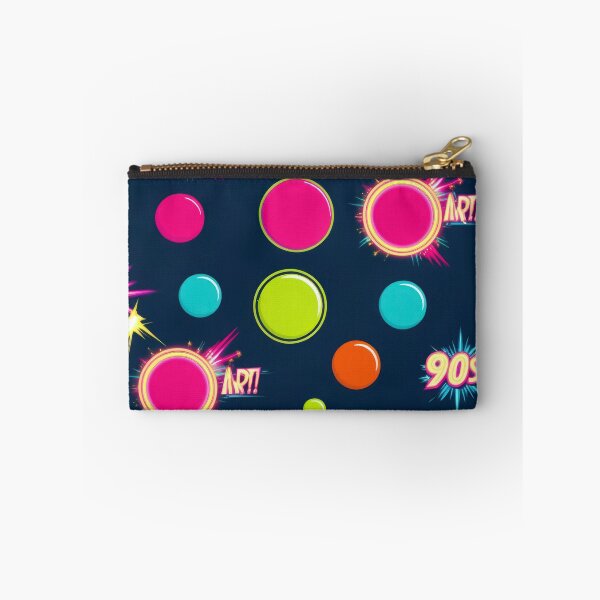 Item preview, neon Retro Colored circles pattern 90s arcade,Vintage Posters,vintage 90s designed and sold by Expressions-Sel.