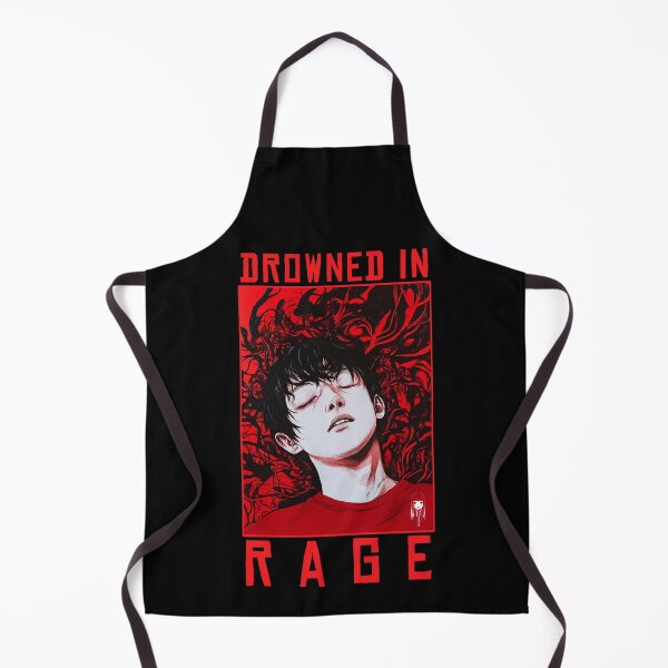 Item preview, Drowned in Rage – Horror manga anime designed and sold by ForsakenFrames.