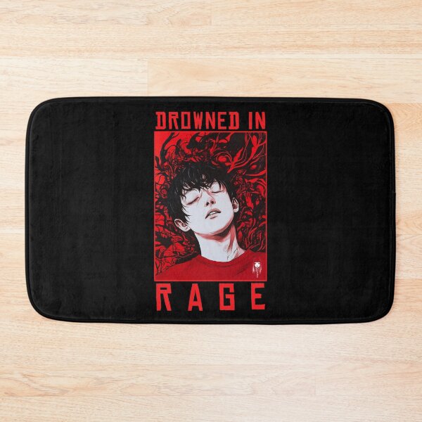 Item preview, Drowned in Rage – Horror manga anime designed and sold by ForsakenFrames.
