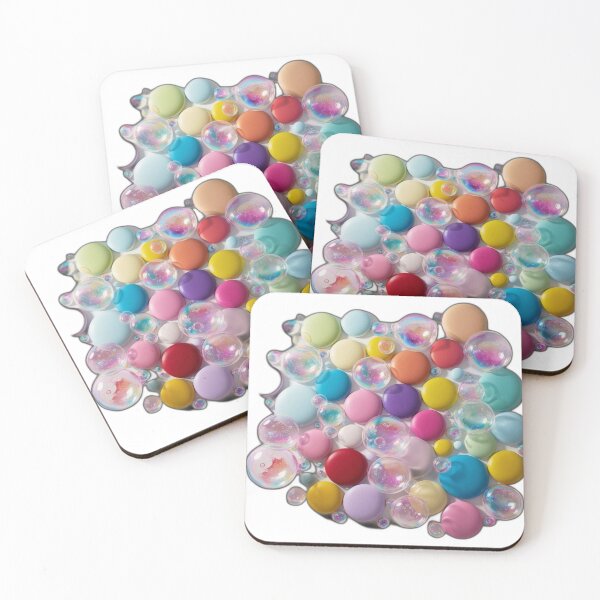 Item preview, Mosaico de burbujas designed and sold by blackwhiteblue.