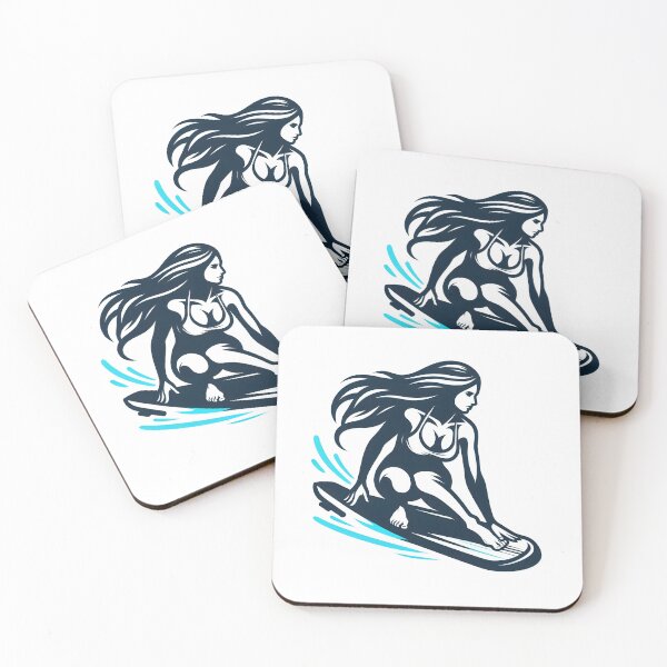 Item preview, surfing wave in ocean enjoying holidays designed and sold by vectorillus.