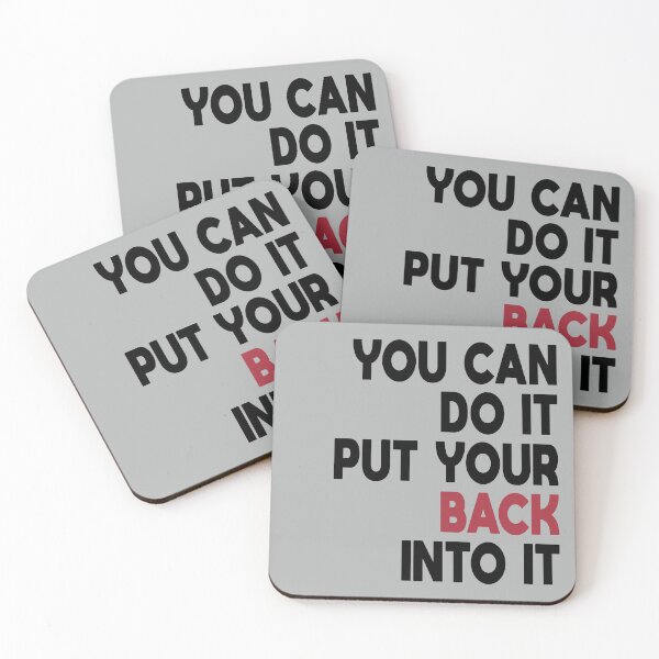 Item preview, You can do it, put your back into it. - Rap Lyrics designed and sold by mymymagic.