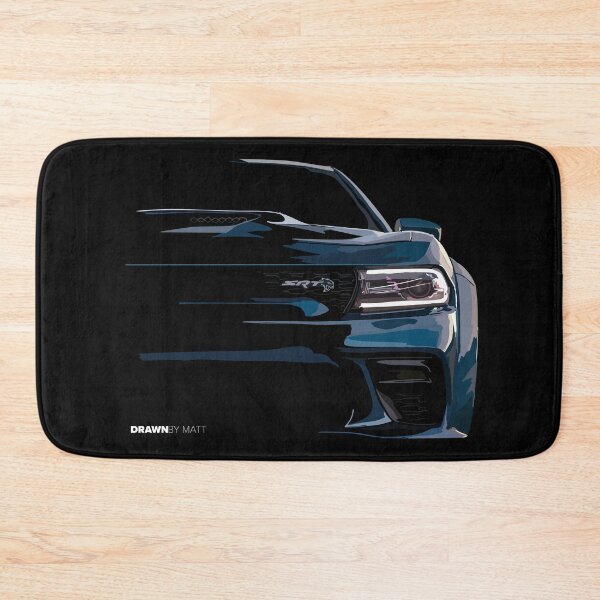 Item preview, American Charger Muscle Car Drawing designed and sold by DrawnByMatt.