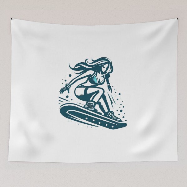 Item preview, surfing wave in ocean enjoying holidays designed and sold by vectorillus.
