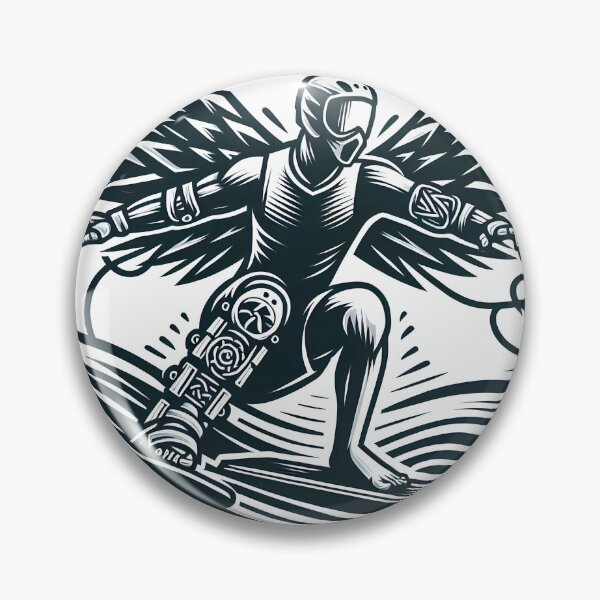 Item preview, surfing wave in ocean enjoying holidays designed and sold by vectorillus.
