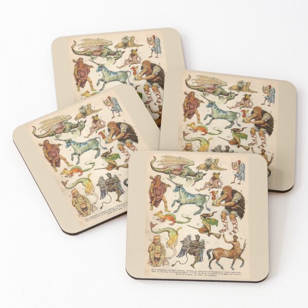 Item preview, Medieval Creatures designed and sold by PatronesKawai.