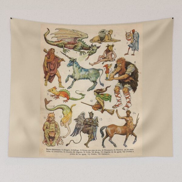 Item preview, Medieval Creatures designed and sold by PatronesKawai.