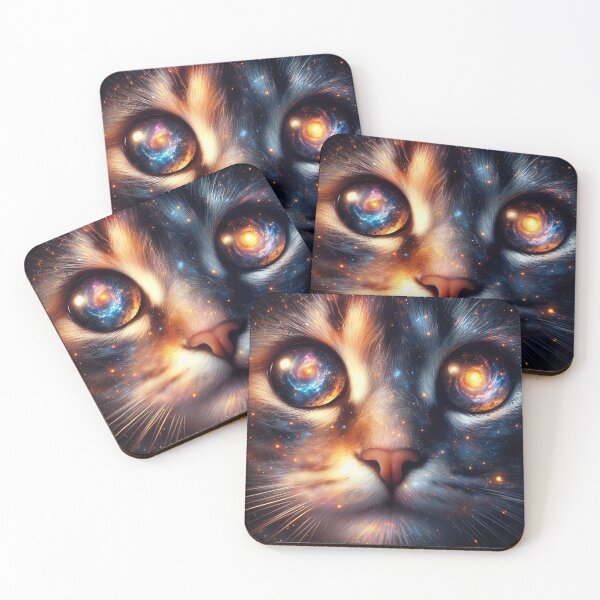 Item preview, Cosmic Eye Cat 2 designed and sold by Phantom Image Designs.