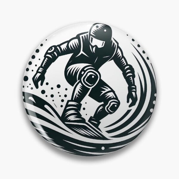 Item preview, surfing wave in ocean enjoying holidays designed and sold by vectorillus.