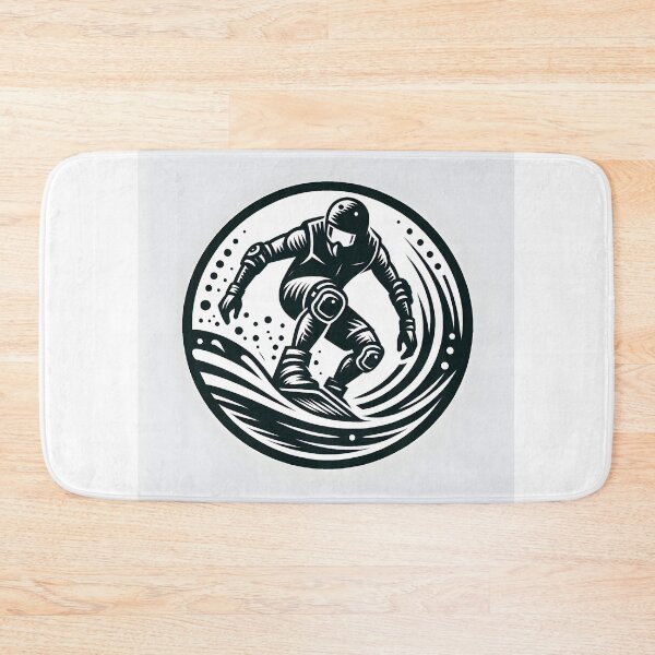 Item preview, surfing wave in ocean enjoying holidays designed and sold by vectorillus.
