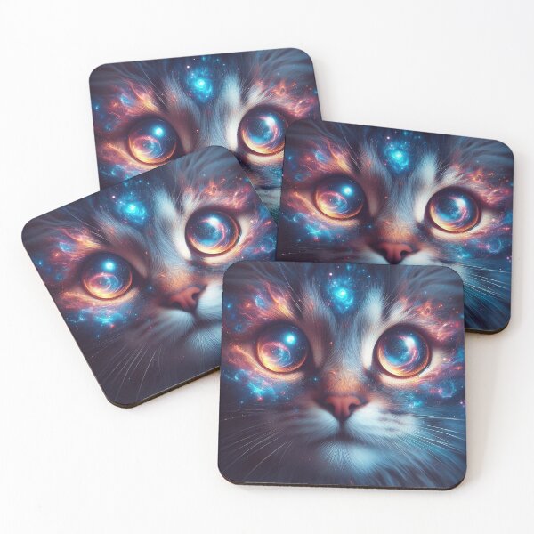 Item preview, Cosmic Eye Cat 3 designed and sold by Phantom Image Designs.