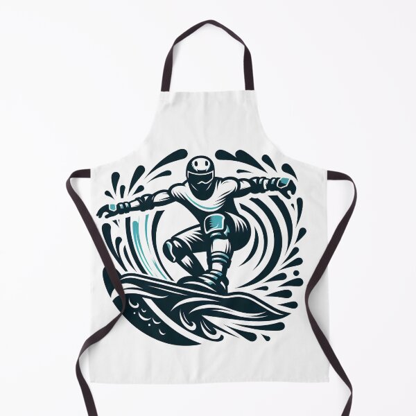 Item preview, surfing wave in ocean enjoying holidays designed and sold by vectorillus.